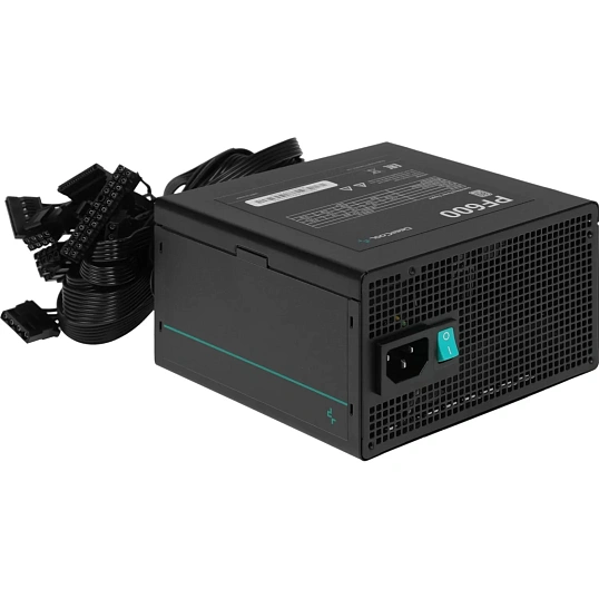 Блок питания Deepcool PF600 80+ ATX 2.4 600W, 80 PLUS, (R-PF600D-HA0B-WDEU)