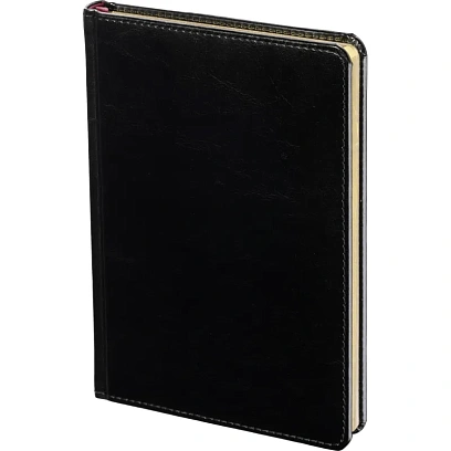 Ежедневник недатированный черн,А5,145х205мм,136л, Sidney NEBRASKA 3-128/02