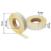 Термоэтикетки Т/ ЭКО 15х15, 2000 шт/рул, вт.40, 7 рул/уп (спайка)