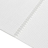 Бизнес-тетрадь Attache Акварель гребень картон А4 96 л,бирюза