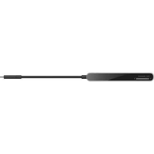 Разветвитель USB Belkin (AVC023hqSGY)хаб 7в1 4K@60Hz 100W сер.косм