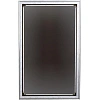 Зеркало МГЛ_ настенное 121 (500x800) багет ПВХ белый