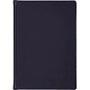 Ежедневник недатированный А5+, 136л, VELVET темно-синий navy  3-115/16