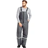 Полукомбинезон рабочий зимний мужской з47-ПК серый (р.60-62) 182-188