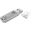 Флеш-память Smartbuy UFD 3.0/3.1 64GB V-Cut Silver (SB64GBVC-S3)