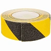 Клейкая лента противоскольз. AS60 Vintanet,сред.зерн.,чер-желт.,50мм х 10м