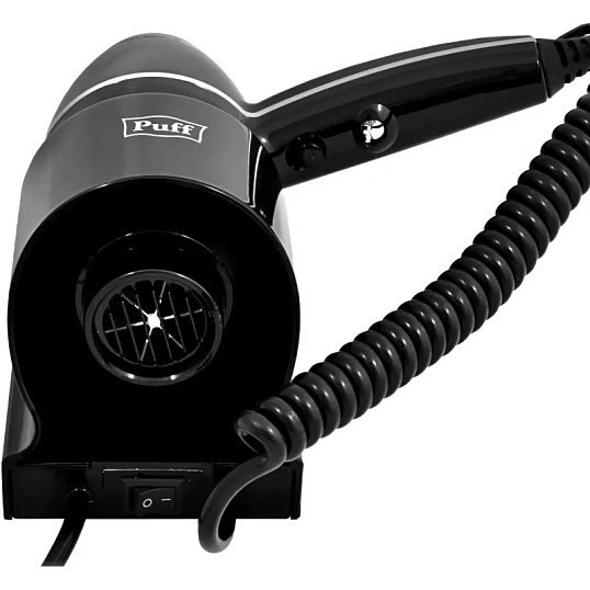 Фен Puff-1800Вl,черный, 1,8 кВт