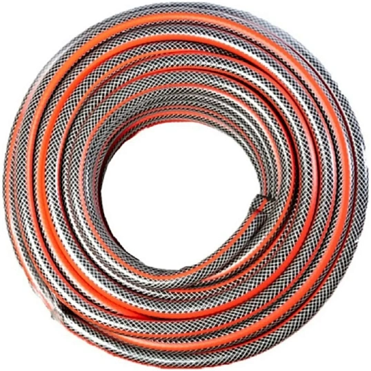 Шланг поливочный, усил. Трехслойный армированный 3/4, 50м Вихрь 73/7/2/8