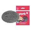Губка-мочалка YORK из нерж.стали Мега 1шт/уп