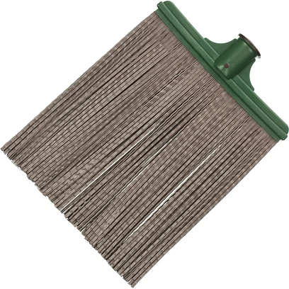 Метла плоская пластиковая № 3 без черенка (ширина рабочей части 27 см)