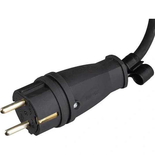 Удлинитель Topfort пласт. КГ 3x2,5 кв.мм 20м 16А 4 гнезда с/з.,с/загл.,IP44