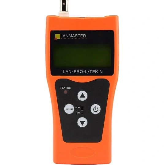 Тестер LANMASTER LAN-PRO-L/TPK-N-8R с изм. длины и трассировкой каб. линий