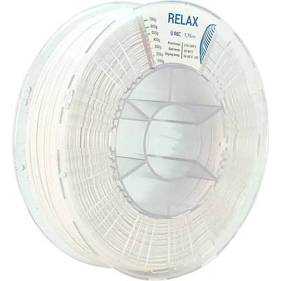 Катушка RELAX пластик REC 1.75мм белый