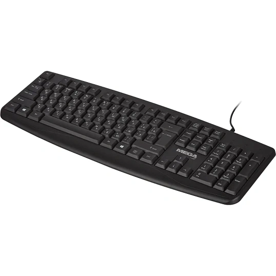 Клавиатура E-KB721 черная, USB, 104кн BT-JKB-003/E-KB721