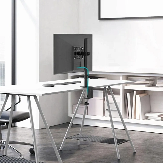 Кронштейн настольный для одного монитора ONKRON D101E, 13-34, черный