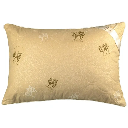 Подушка стеганная 50х70 SKY LINE (верблюд,тик), сумка