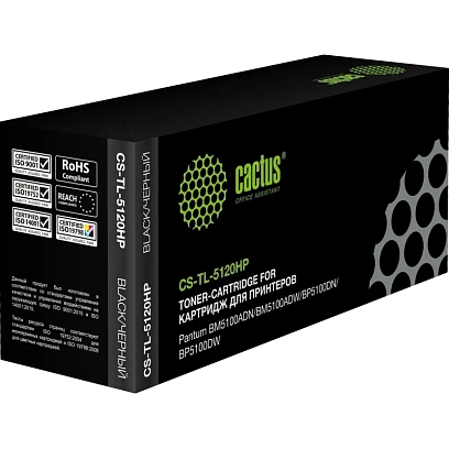 Тонер-картридж Cactus CS-TL-5120HP TL-5120HP чер. для Pantum BP5100D/DW