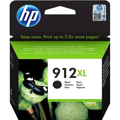 Картридж струйный HP 912XL 3YL84AE чер. пов. емк. для OfficeJet 801x/802x
