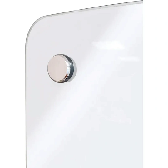 Доска стеклянная магнитная Attache, белый 600х900