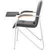 Конференц-кресло UP_EChair SAMBA(Самба) BOX GR Д8 Z11 (черный) со столиком