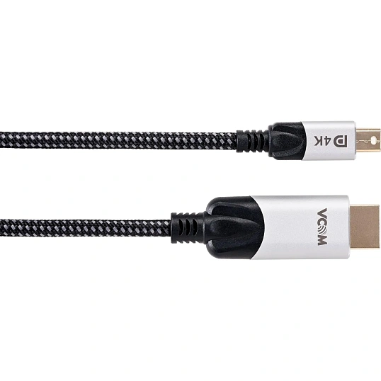 Кабель -переходник miniDisplayPort M-> HDMI M 4K@60Hz 1.8m VCOM(CG615M-1.8)