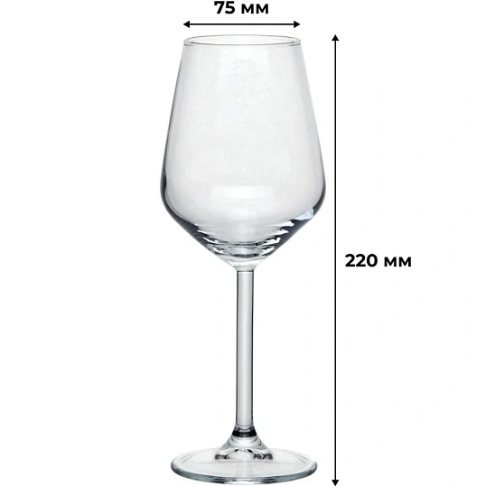 Бокал АЛЛЕГРА 350 мл 12шт/уп (440080SLB/12)