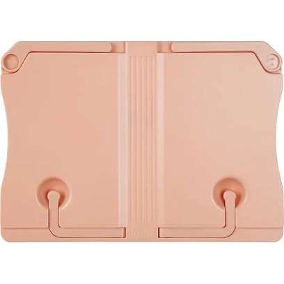 Подставка для книг регулир. наклон, пластик, розовая