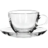 Чайная пара чашка с блюдцем БЕЙЗИК 238 мл 6шт/уп
