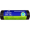 Мешки для мусора ПНД Эконом 120л 14мкм 10шт/рул черные 70х110см