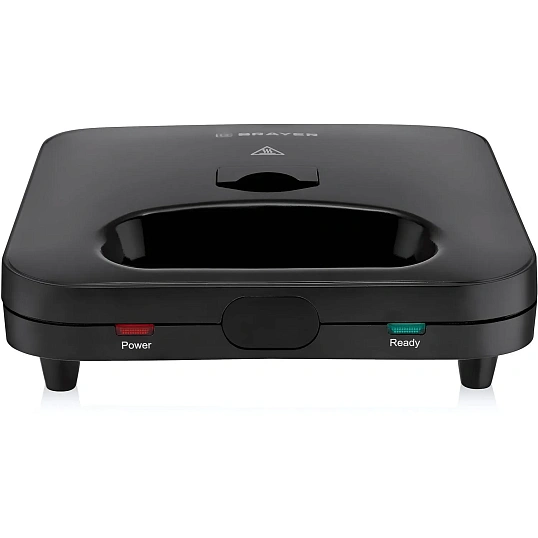 Сэндвичница BRAYER  2202BR сэндв,вафли,гриль,750Вт,съем.пласт.22,3x13,1 см