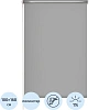 Рулонная штора Комус Мебель blackout silver 537837 V2, 100х160, серый