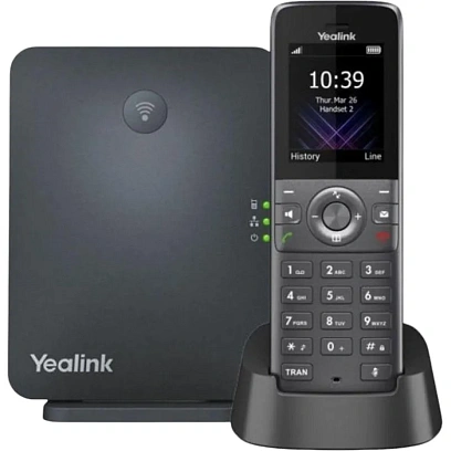 Радиотелефон DECT Yealink W73P (база W70B+трубка W73H) до 10 SIP-аккаунтов