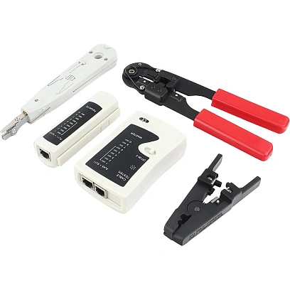 Набор инструментов Cablexpert TK-NCT-01 для работы с локальной сетью