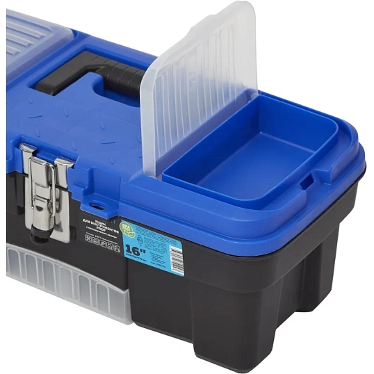 Ящик для инструментов TOPFORT PROF 16 с металлическим замком