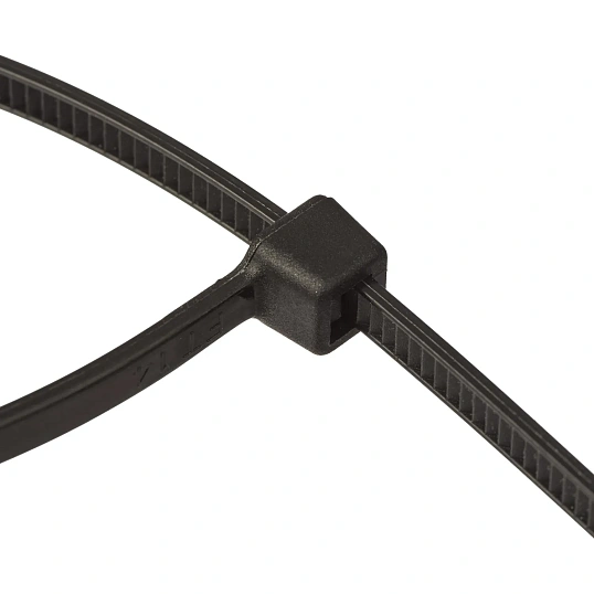Хомут стяжка нейлоновая Topfort 4х200 (3,6х200 мм) чёрный 100 шт/уп
