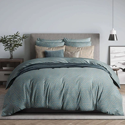 Постельное белье Евро Бязь (нав.50х70-2шт),Fusion