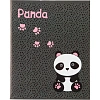 Тетрадь общая А5 96л Panda,клет,скреп., ВД-лак