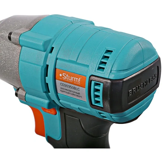 Гайковерт ударн б/щ Sturm! 18В 1BatterySystem, 350Нм, 1/2 2скор CD20350BLC