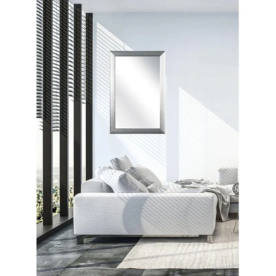 Зеркало МГЛ_настенное Комус Мебель НБ71 (400x600) багет ПЛС металлик