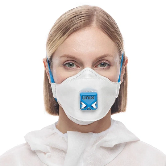 Полумаска фильтрующая UNIX Air 211V с кл FFP1 R D
