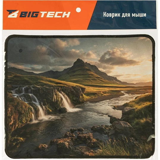Коврик для мыши BigTech (HMP0021) с рисунком (как в ИМК)