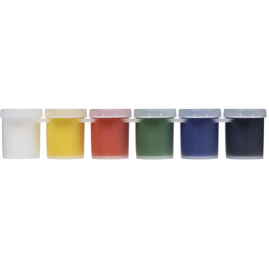 Гуашь 6цв,15мл,Луч Zoo,блок тара