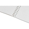 Тетрадь общая Attache Cristal,80л,клет,А4,спир,обл.мел.карт