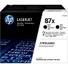 Картридж лазерный HP 87X CF287XD/XF чер.пов.емк. для LJ M506/M527 (2шт/уп)