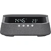 Акустическая система BBK BTA1212, 10Вт, LED, часы, б/п зарядка, черный
