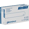 Перчатки нитрил., н/с, н/о,3,9гр./шт,бел.Nitrimax (L) 50 п/уп