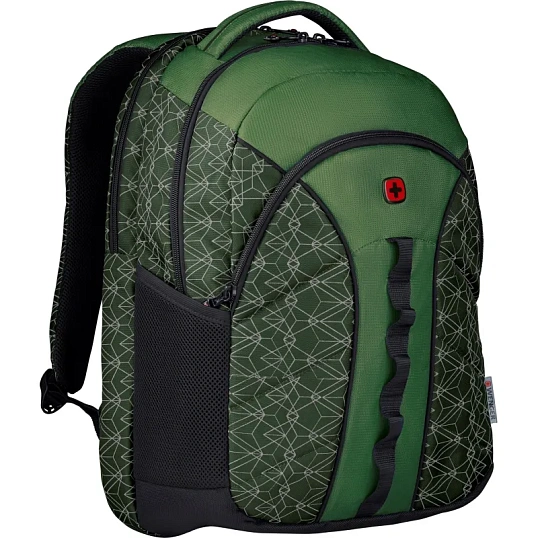Рюкзак WENGER Sun 16'', зел. светоотражающий принт полиэстер 35x27x47см 27л