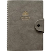 Бизнес-тетрадь Infolio 14x20см 96л клет спираль Исследовать,сер I1778/grey