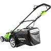 Газонокосилка аккумуляторная Greenworks TwinForce, 40V, 49 см 2500207VB