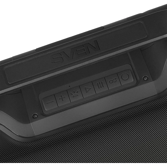 Акустическая система Sven PS-390, 2x25Вт, IPx5, TWS, microSD, аккум
